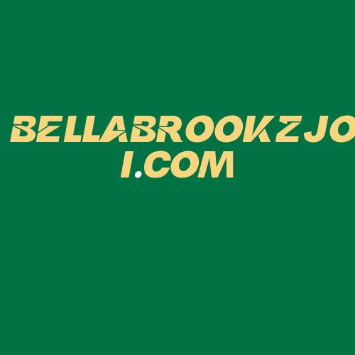 Logo da BELLABROOKZJOI